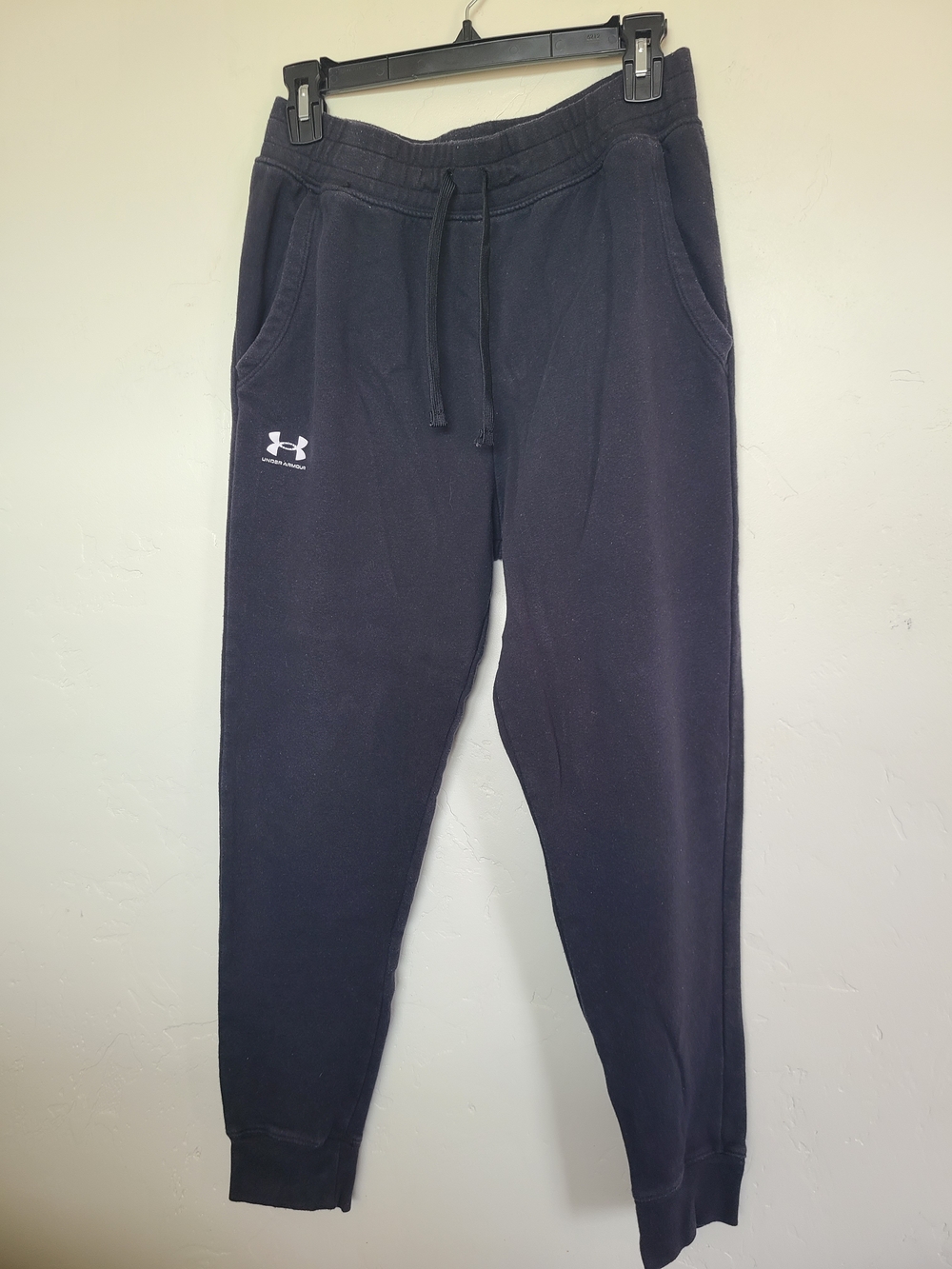 Under Armour Black Logo Joggers Youth XL